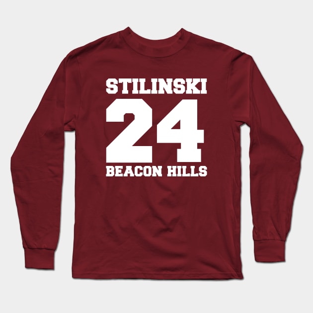 stiles stilinski 24 Long Sleeve T-Shirt by meunir